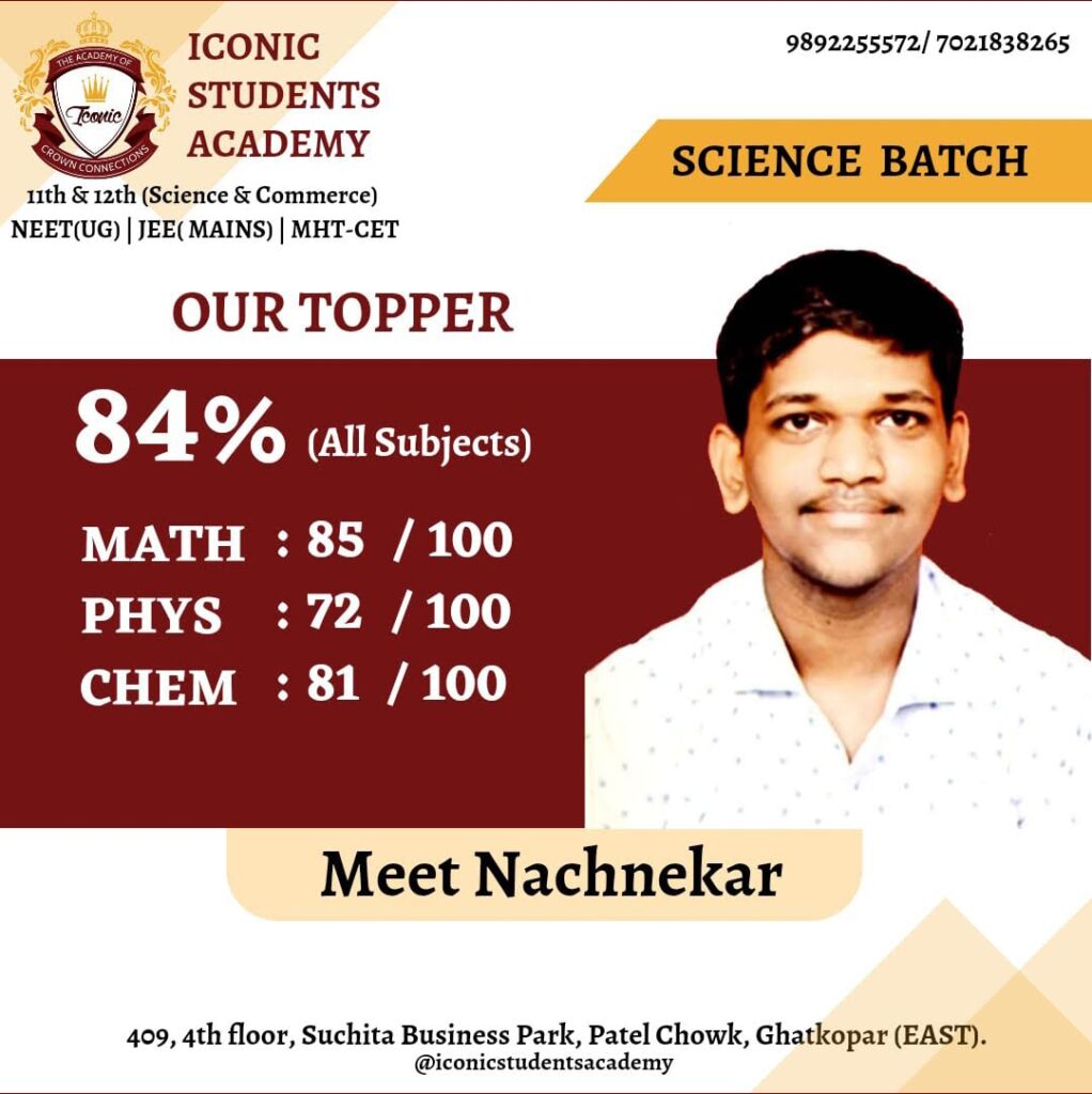 Meet Nachnekar 84%