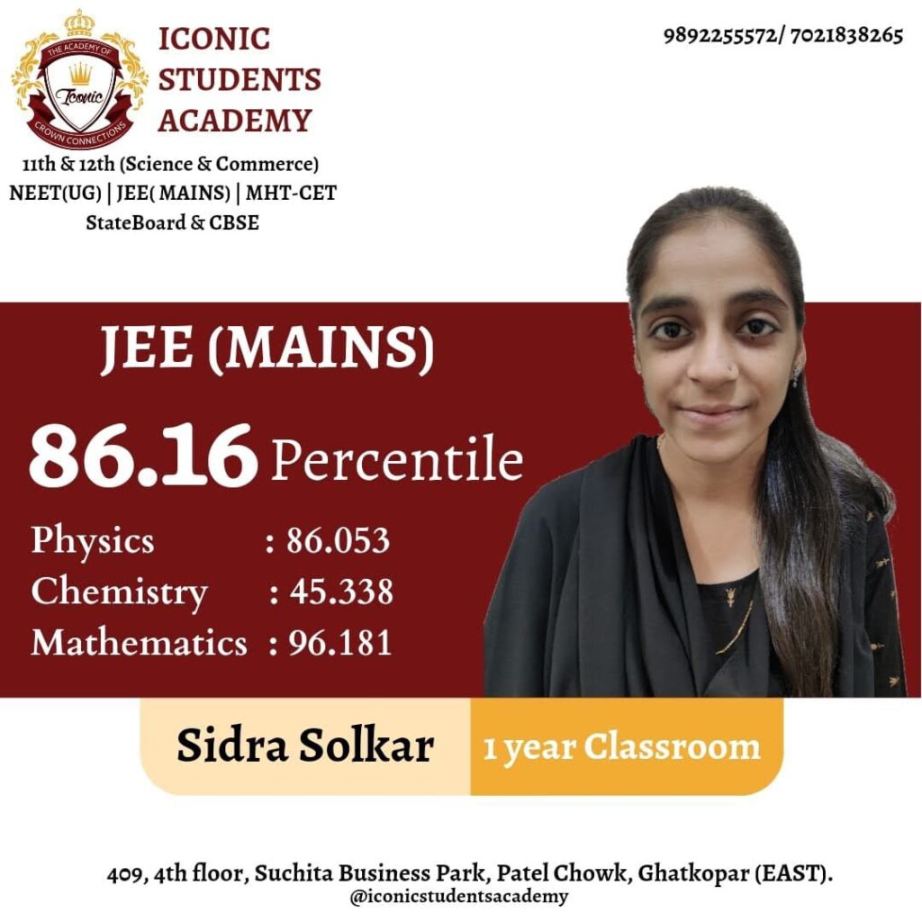 Sidra Solkar 86.16%